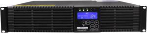 Minuteman EC1000RTXL2UNC Encompass Series: high-end, true sine wave, Extended Runtime, Online UPS, rack/tower, 1000VA/900W, 120V, power factor 0.9, (6) Controllable 5-15R Battery & Surge-protected .