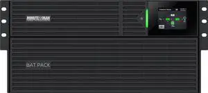 Minuteman Endeavor ED8KRT 8000VA Rack/Tower UPS - 4U Rack/Tower - 3 Minute Stand-by - 120 V AC, 230 V AC Input - 208 V AC, 220 V AC, 230 V AC, 240 V AC Output - Single Phase - True Sine Wave