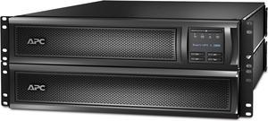 APC UPS, 2000 VA Smart-UPS Sine Wave UPS Battery Backup with Extended Run Option, Network Management Card, 2U Rackmount/Tower Convertible, Line-Interactive, 120V (SMX2000RMLV2UNC)