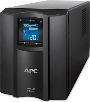 APC SMC1000C 1000 VA 600 Watts 8 Outlets Pure Sinewave Smart-UPS with SmartConnect (Replaces SMC1000)