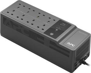 APC BE650G2-UK 650VA 400 W UPS, 230V, 1 USB Charging Port, 8 BS 1363 Outlets (2 Surge)