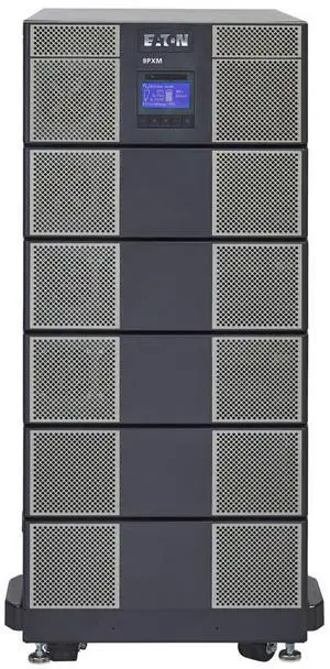 Eaton 9PXM12S12K 9PXM UPS, 12 kVA scalable to 20 kVA (N+1), Hardwired input, Hardwired output, 208-240V, Rack/Tower, 21U Eaton 9PXM12S12K 9PXM UPS, 12 kVA scalable to 20 kVA (N+1), Hardwired input, Hardwired output, 208-240V, Rack/Tower, 21U