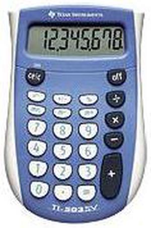 Texas Instruments TI-503 SV Pocket-size calculator with giant SuperView display
