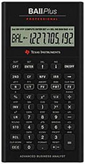 Texas Instruments IIBAPRO/CLM/4L1/A BA II Plus Professional Calculators