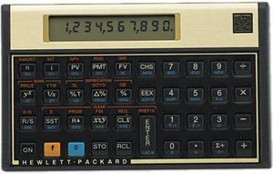 Hewlett-Packard 12C 12C Financial Calculator, 10-Digit LCD