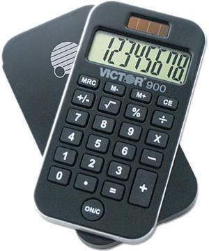 Victor 900 AntiMicrobial Pocket Calculator, 8-Digit LCD