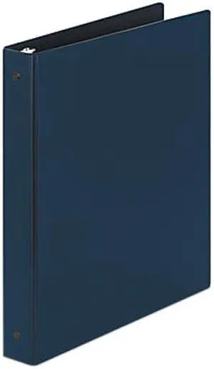 Avery 03300 Economy Round Ring Reference Binder, 1" Capacity, Blue