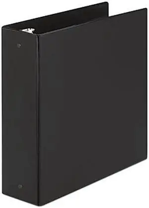 Avery 03602 Economy Round Ring Reference Binder, 3" Capacity, Black