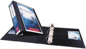 Avery 09500 Durable Slant Easy Insert Ring View Binder, 2" Capacity, Black