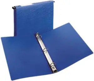 Avery 14800 Hanging File Poly Ring Binder, 1" Capacity, Blue