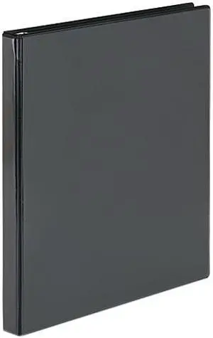 Avery 19550 Showcase Reference View Binder, 1/2" Capacity, Black