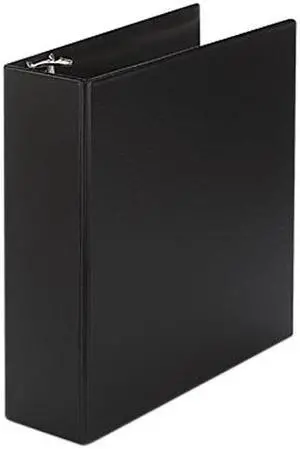 Avery 27650 Durable EZ-Turn Ring Reference Binder, 11 x 8-1/2, 3" Capacity, Black