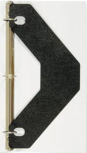 Avery 75225 Triangle Shaped Sheet Lifter for Three-Ring Binder, Black, 2/Pack