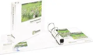 Avery 79193 79193 Nonstick Heavy-Duty EZD Reference View Binder, 3" Capacity, White