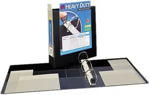 Avery 79692 79692 Nonstick Heavy-Duty EZD Reference View Binder, 2" Capacity, Black