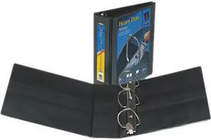 Avery 79693 79693 Nonstick Heavy-Duty EZD Reference View Binder, 3" Capacity, Black