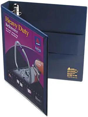 Avery 79809 Nonstick Heavy-Duty EZD Reference View Binder, 1" Capacity, Navy Blue