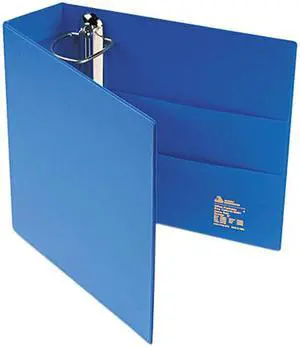 Avery 79883 Heavy-Duty Vinyl EZD Ring Reference Binder, 3" Capacity, Blue