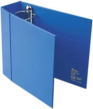 Avery 79884 Heavy-Duty Vinyl EZD Ring Reference Binder, 4" Capacity, Blue