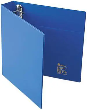 Avery 79885 Heavy-Duty Vinyl EZD Ring Reference Binder, 1-1/2" Capacity, Blue