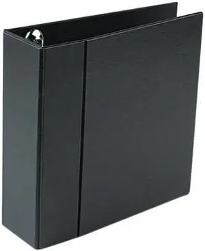 Avery 79984 Heavy-Duty Vinyl EZD Ring Reference Binder, 4" Capacity, Black