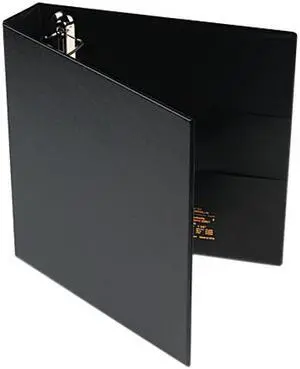 Avery 79985 Heavy-Duty Vinyl EZD Ring Reference Binder, 1-1/2" Capacity, Black