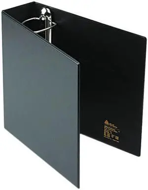 Avery 79993 Heavy-Duty Vinyl EZD Ring Reference Binder, Label Holder, 3" Capacity, Black