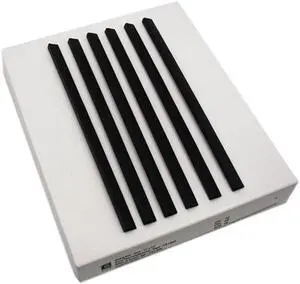 34441 C-line Slide-'n-Grip Binding Bars for Report Covers, 40-Sheet Capacity, Black, 100/Box