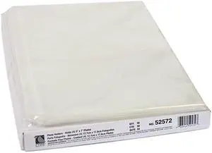 C-line 52572 Clear Photo Holders for Four 5x7 Photos, 3-Hole Punched, 11-1/4 x 8-1/2, 50/Box