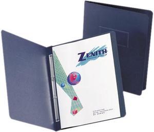 Oxford 57301-05 Paper Report Cover, Prong Clip, Letter, 3" Capacity, Black, 25/Box