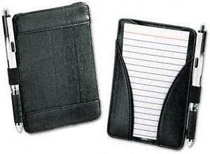 Oxford 63519 At-Hand Note Card Case Holds & Includes 25 3 x 5 Ruled Cards, Black