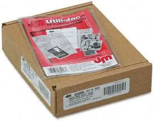 Oxford 65006 Utili-Jacs Heavy-Duty Clear Vinyl Envelopes, 4 x 6, 50/Box Oxford 65006 Utili-Jacs Heavy-Duty Clear Vinyl Envelopes, 4 x 6, 50/Box