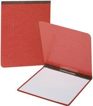 Oxford 71634 PressGuard Coated Report Cover, Prong Clip, Legal, 2" Capacity, Red