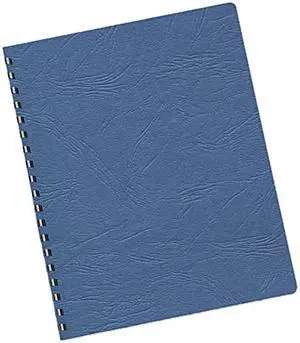 52136 Fellowes Classic Grain Texture Binding System Covers, 11-1/4 x 8-3/4, Navy, 200/Pack