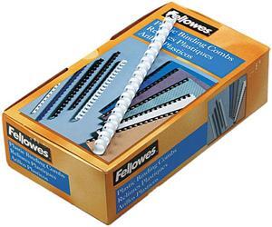 52372 Fellowes Plastic Comb Bindings, 1/2" Diameter, 90 Sheet Capacity, White, 100 Combs/Pack