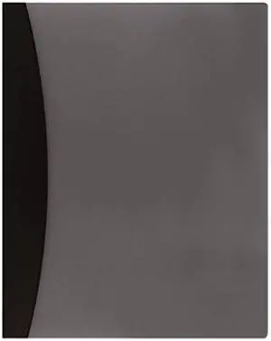 GBC 21533 Report Cover w/Hidden Swing Clip, Letter Size, Black