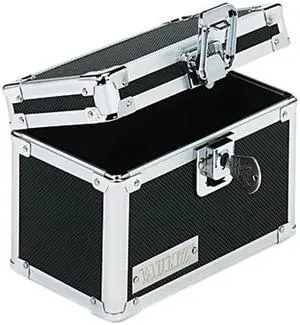 Vaultz VZ01169 Vaultz Locking Index Card File with Flip Top Holds 350 3 x 5 Cards, Black