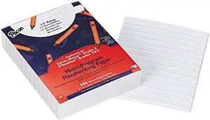 Pacon Multi-Program Handwriting Paper, Grades 2/3, 1/2" Rule, White, 500 Sheets/Ream