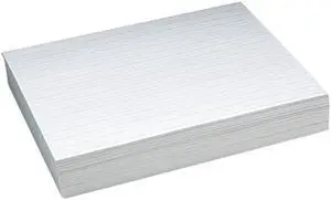 Pacon Ruled Newsprint Practice Paper, No Skip Space, 3rd Grade, White, 500 Sheets/Ream