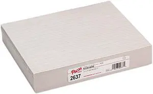 Pacon 2637 Skip-A-Line Newsprint Practice Paper 500 Sheet - 30lb - Ruled - Letter 8.5" x 11" - 500 / Ream - White