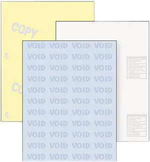 Paris Business Products DocuGard 2-Part Carbonless Security Paper, 32lbs, 8 1/2 x 11, 500 sheets