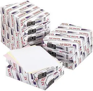 XEROX 3-Part Straight Collated Carbonless Paper, WE/YW/PK, Letter, 1,670 Set/Ctn