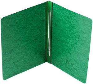 Smead 81452 Side Opening PressGuard Report Cover, Prong Fastener, Letter, Green
