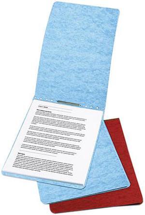 Acco 17028 Presstex Report Cover, Prong Clip, Letter, 2" Capacity, Red