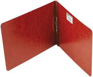 Acco 17928 Pressboard Report Cover, Prong Clip, Letter, 2" Capacity, Red