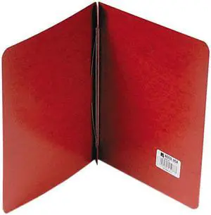 Acco 25078 Presstex Report Cover, Prong Clip, Letter, 3" Capacity, Red