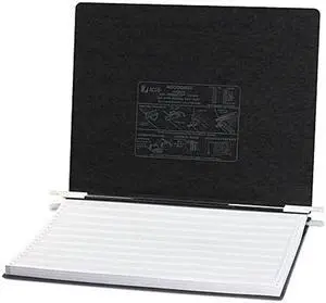 ACCO 54071 Pressboard Hanging Data Binder, 14-7/8 x 11 Unburst Sheets, Black