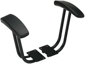 Fixed T-Arms for Interval and Essentia Series Chairs and Stools, Black