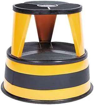 Cramer Inc 1001-30-Kik Step Rolling Step Stool in Orange Zest