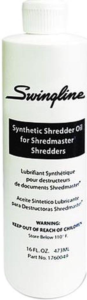 GBC Swingline 1760049 Shredder Oil, 16-oz. Bottle